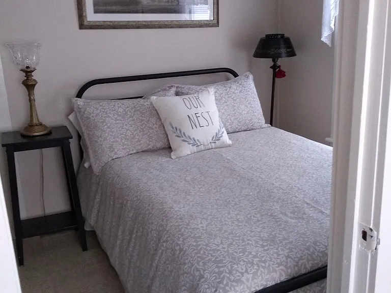 Cozy bedroom on main level.
