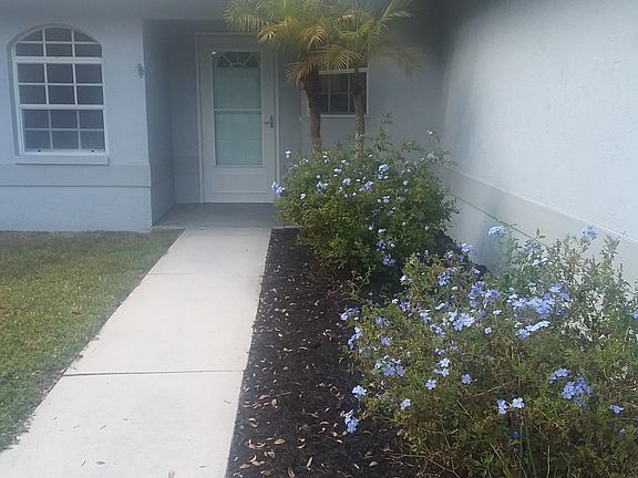 Walkway to front door