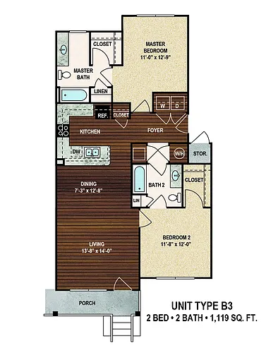 Floor plan Ocean