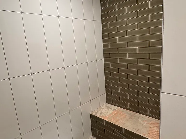 Master Bathroom Shower - Under Construction