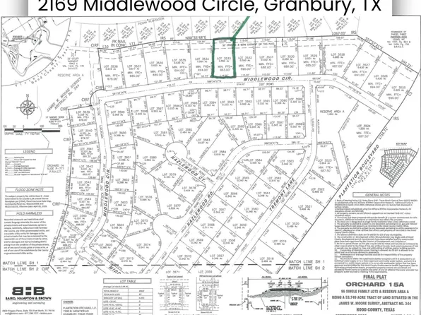 2169 Middlewood Cir, Granbury, TX 76049