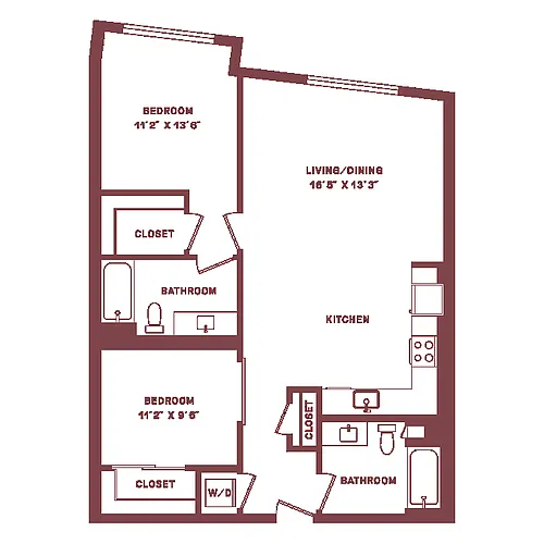 Floor plan B2F-W