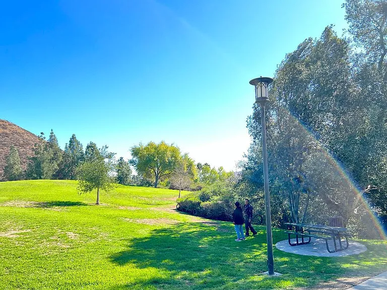 Picnic benches!