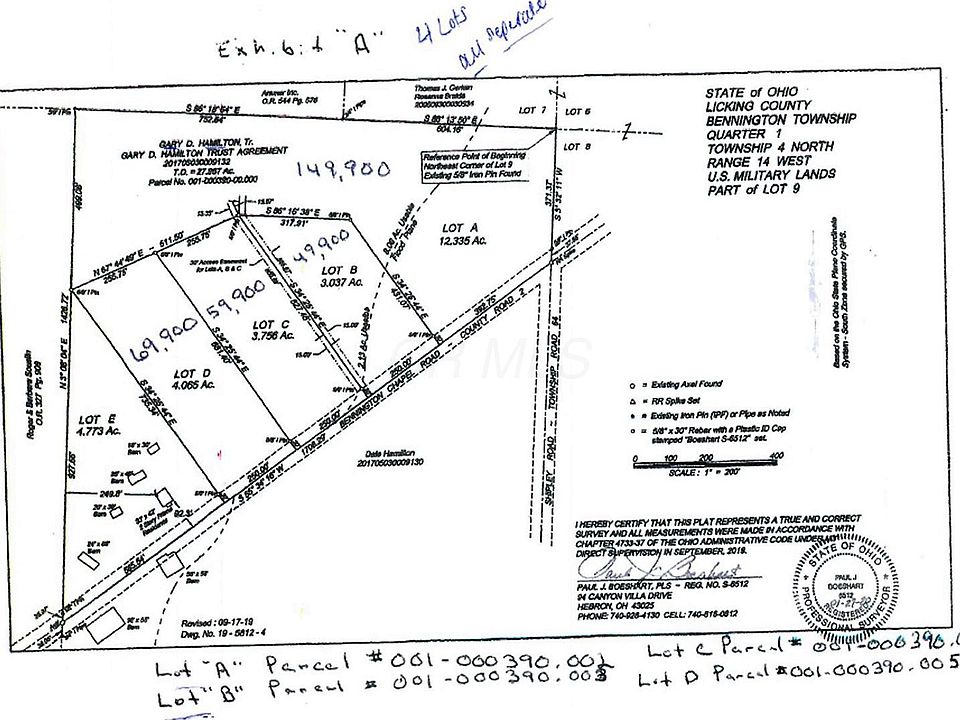 1st image of 7640 Johnstown Utica Rd Lot C