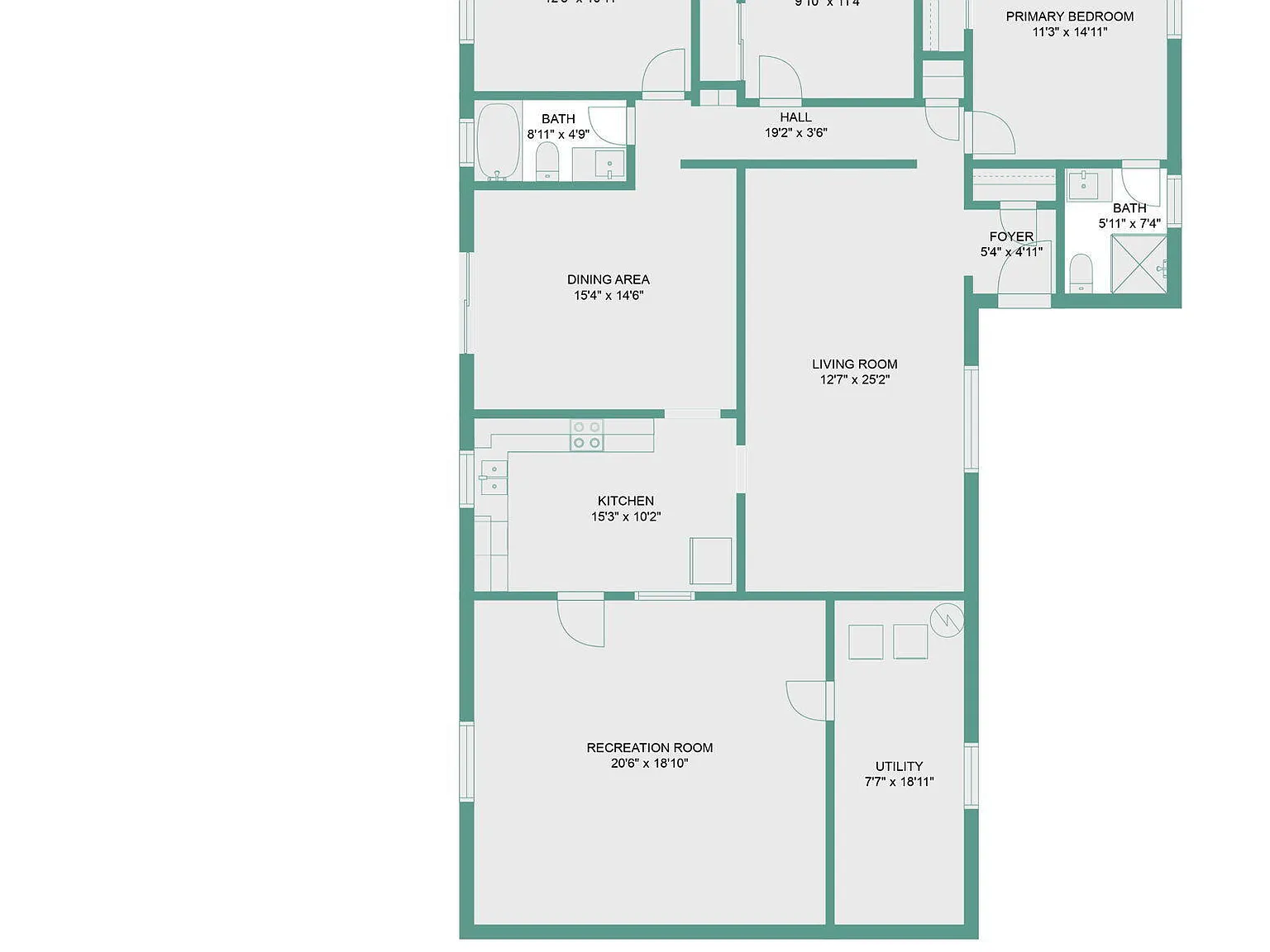 4 bed, 2.0 bath, 1545 sqft, $6,000 — Photo 3