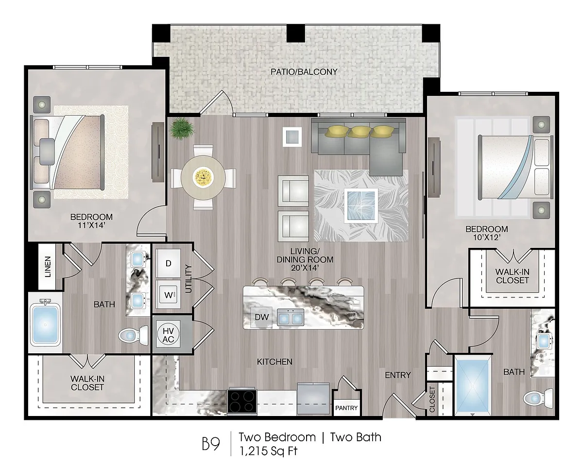 Floor plan B9