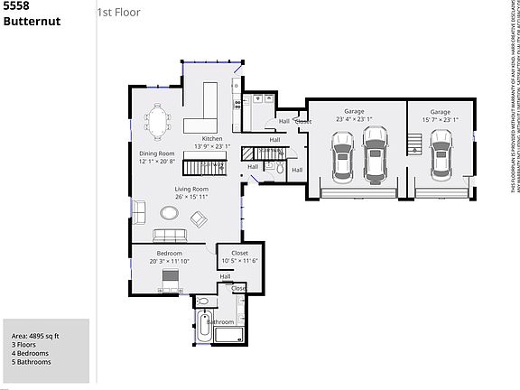 2nd image of 5558 Butternut Dr