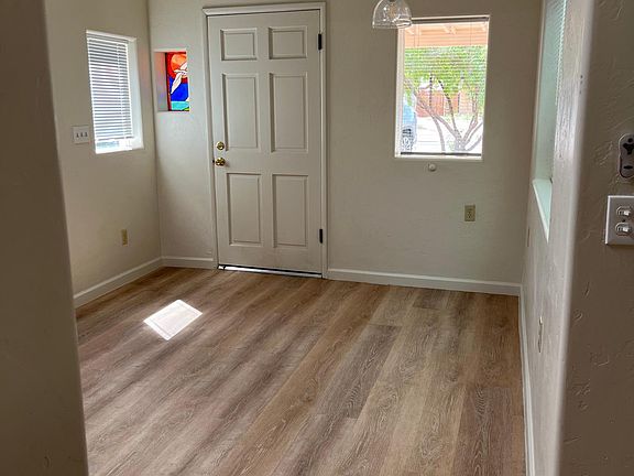 Entry and dining area