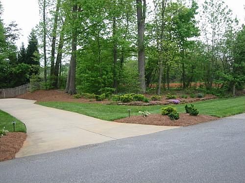 Driveway & Rock Wall