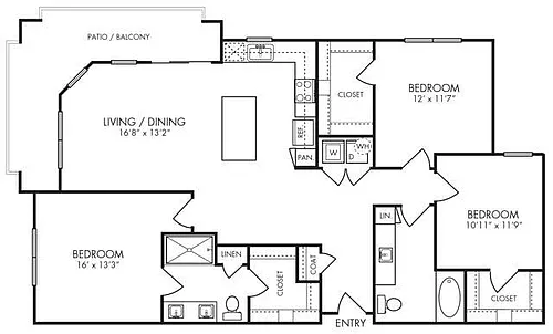 Floor plan C1