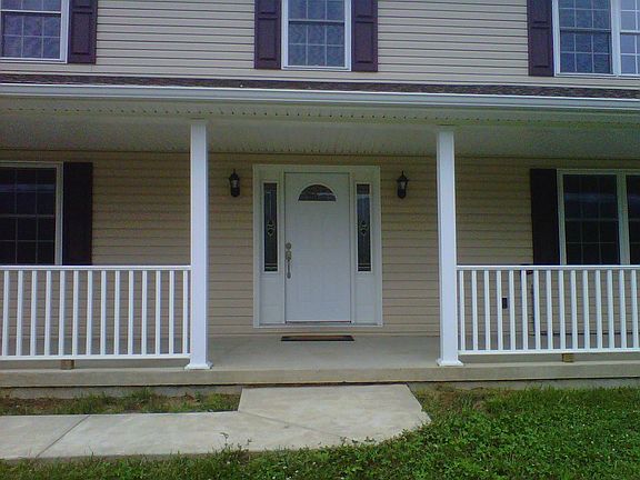 View of Front door and porch