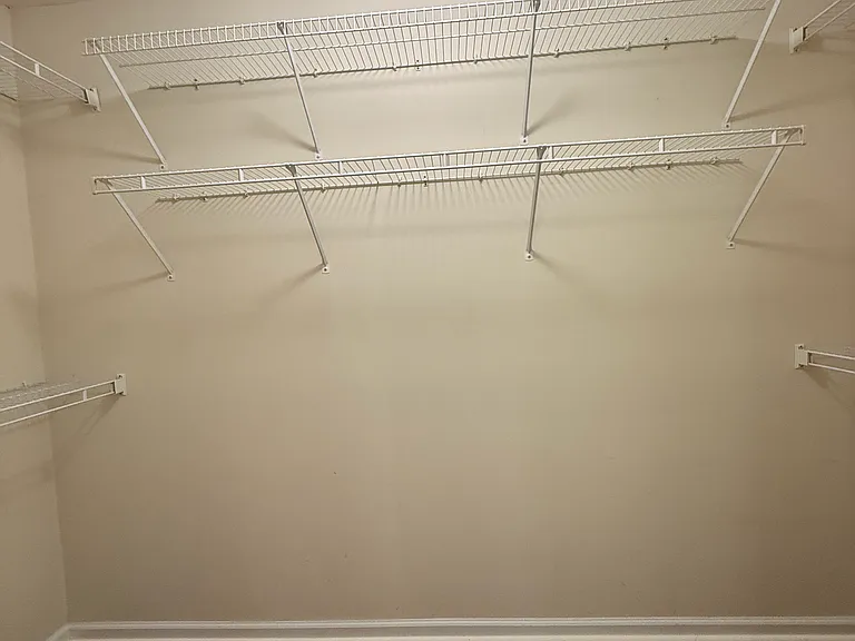 Master walk-in closet