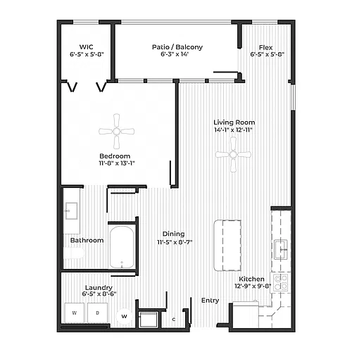 Floor plan The Roberts