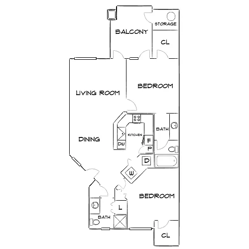 Floor plan Design 2C Premier