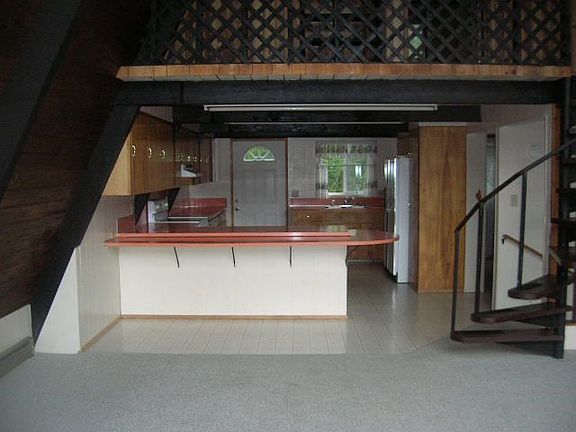 living room and kitchen