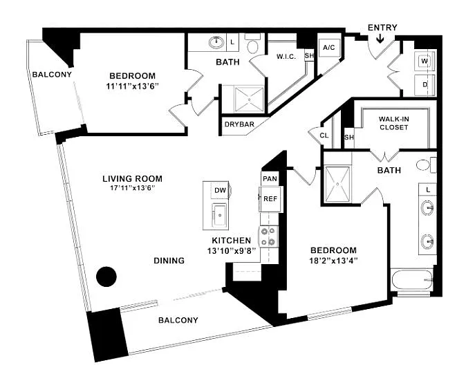 Floor plan B9