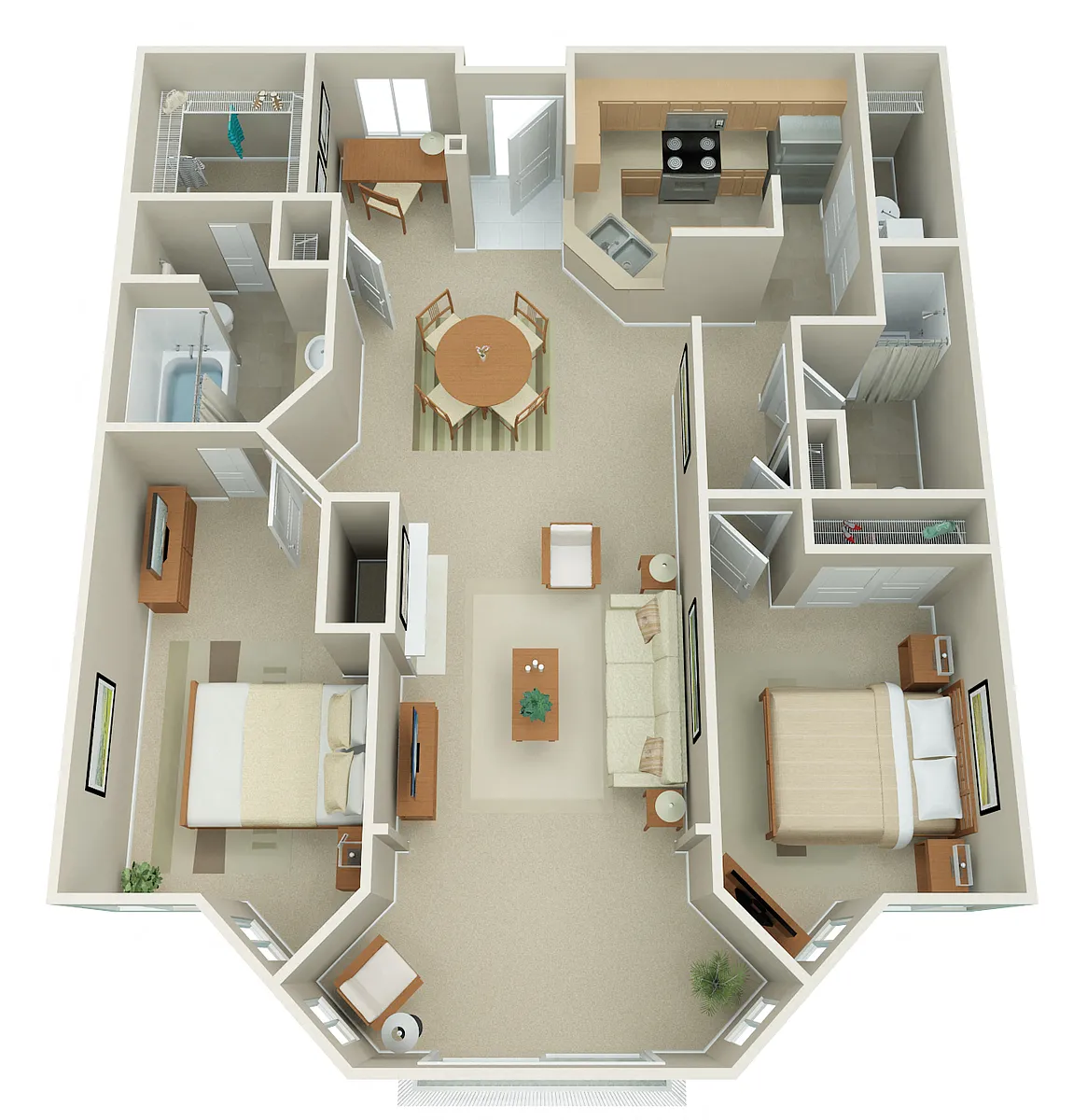 Floor plan Mt. Rainier