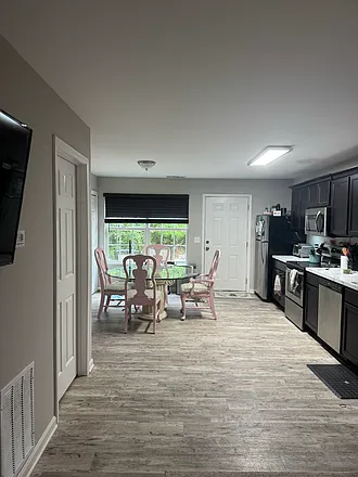 Living Area + Kitchen