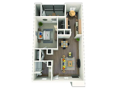 Floor plan A1 - Bickmore