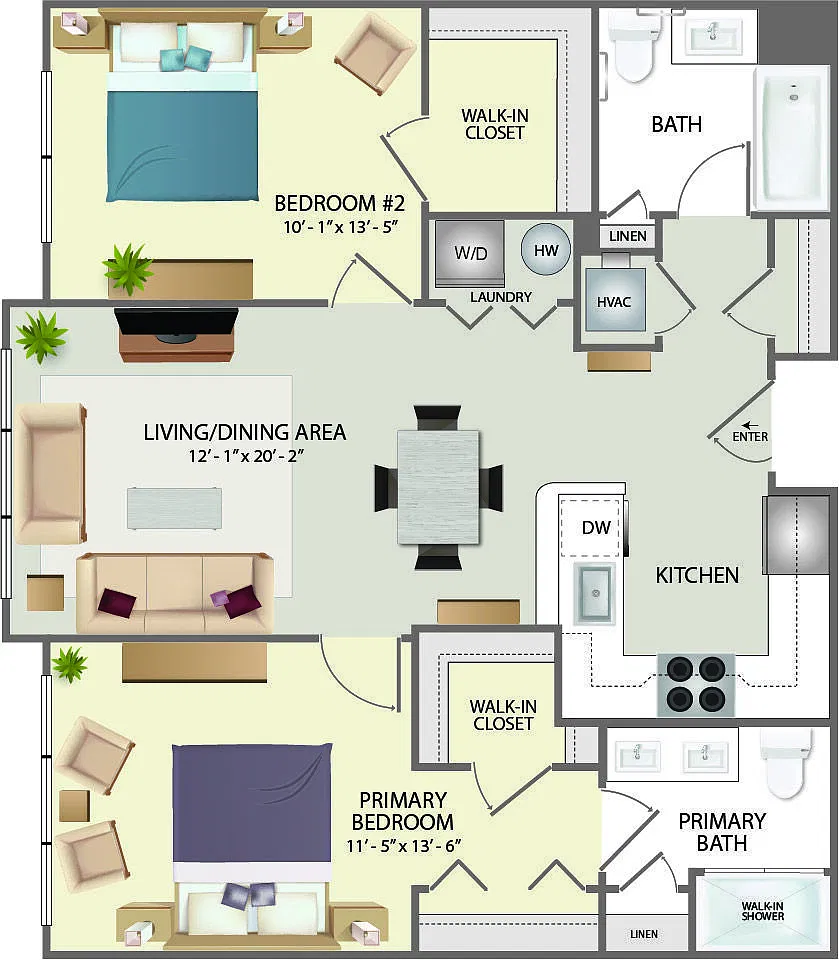 Floor plan Monterey Classic