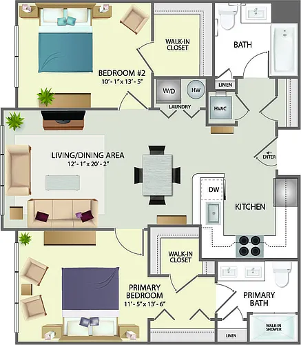 Floor plan Monterey Classic