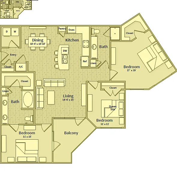 The Belvedere at Springwoods Village Apartments — Photo 51