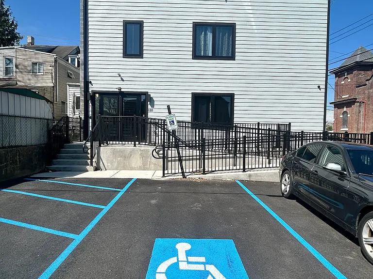 Rear Entrance from parking lot