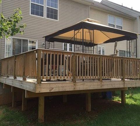 Deck in Summer