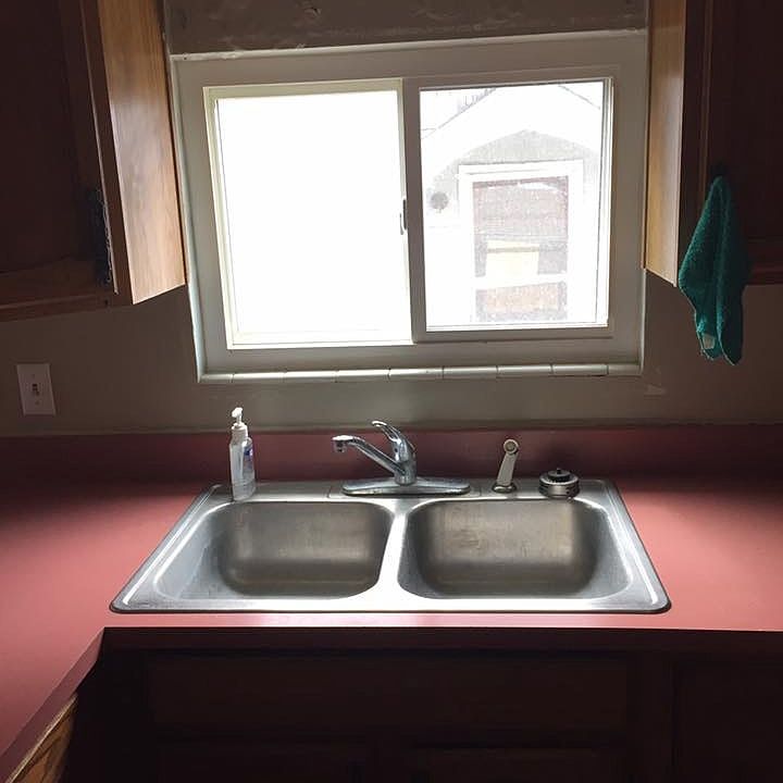Sink in kitchen