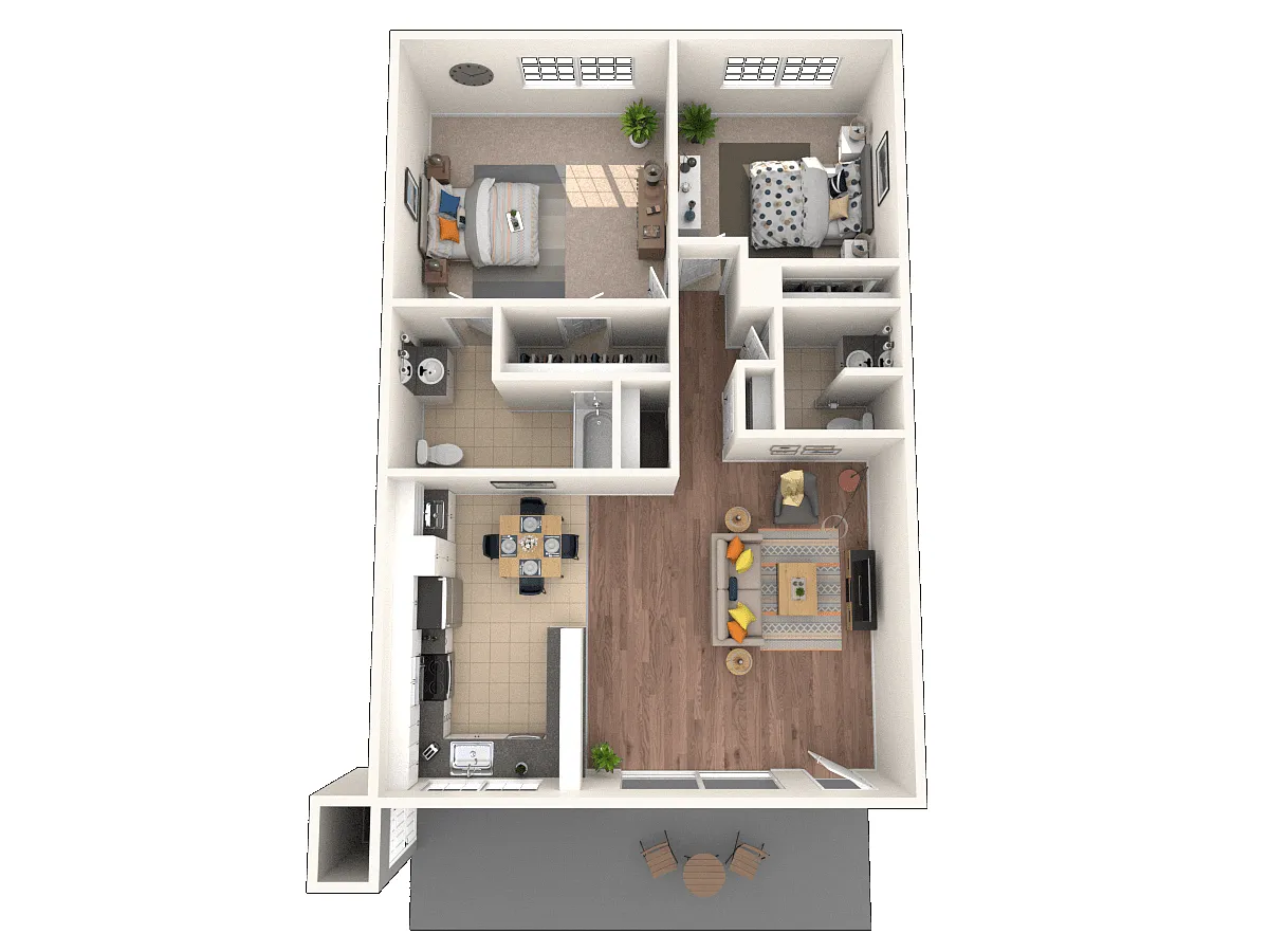 Floor plan The Capistrano