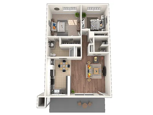 Floor plan The Capistrano