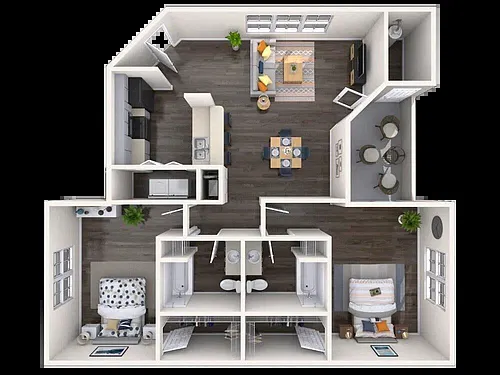 Floor plan B1