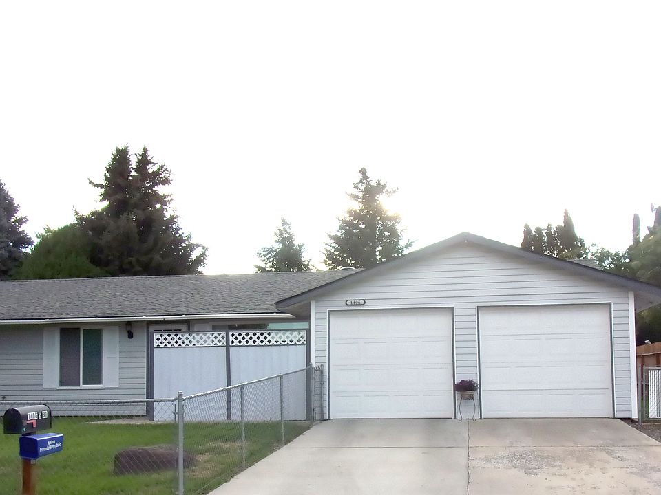 Full front view of house