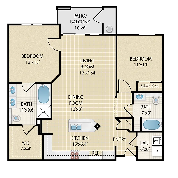 Floor plan Shea