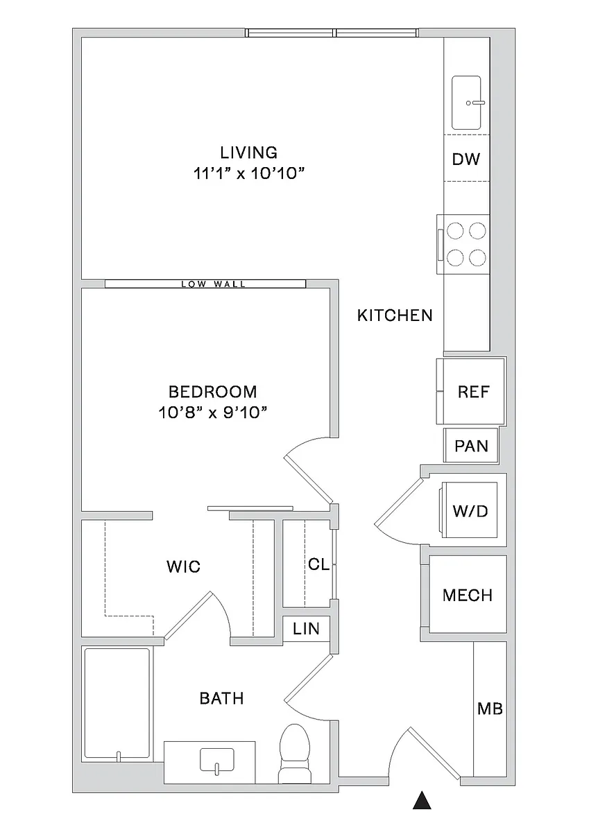 Floor plan A1B