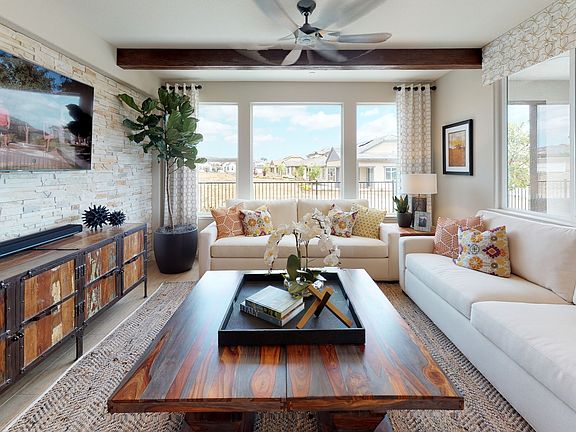 Muros with Loft Model Living Room