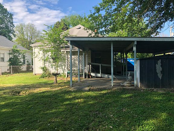 Back picture of backyard