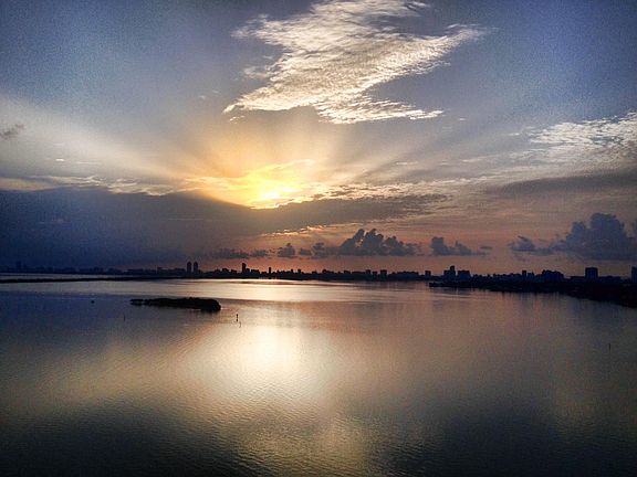 Sunrise view