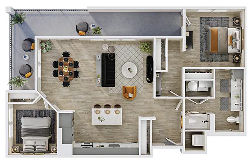 Floor plan B1