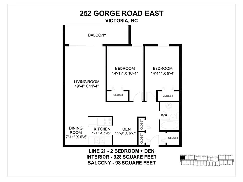 Floor plan 2-404