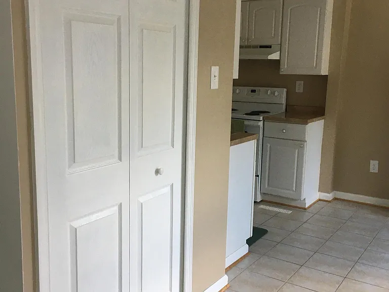 View into dining room
