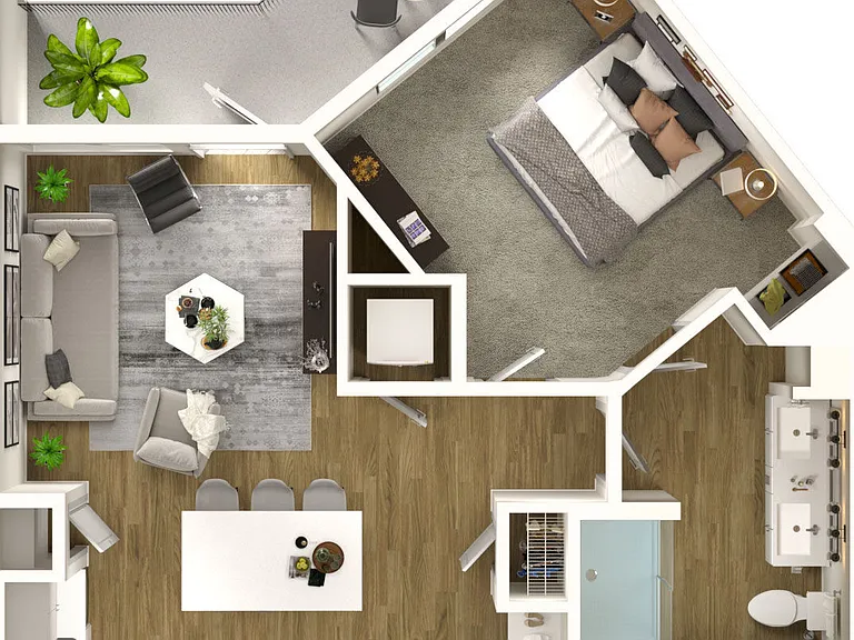 A3 floor plan The Everly