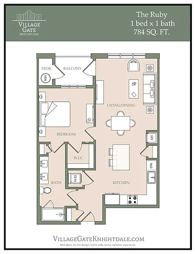 Floor plan The Ruby