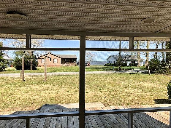 Water view from screen porch