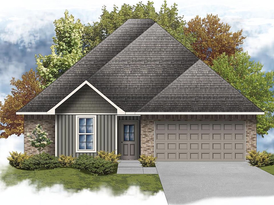 Brookdale III G - Front Elevation - DSLD Homes