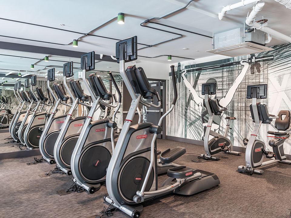 Get moving in a fully equipped fitness center built for every workout style.