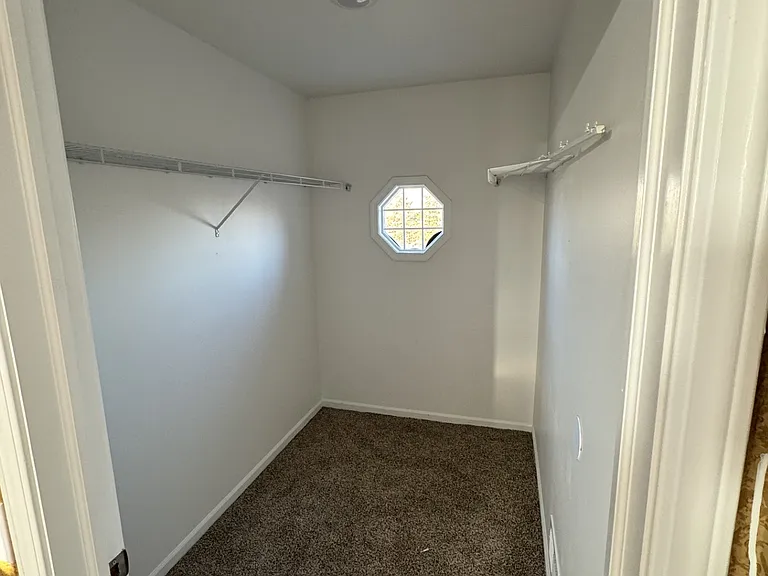 Primary walk in closet