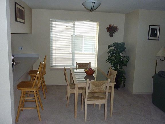 Cozy formal dining area...