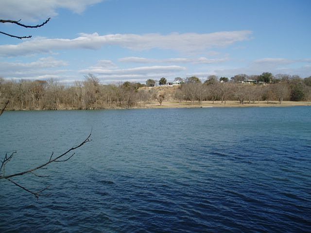 Flat Rock lake on the Guadalupe River