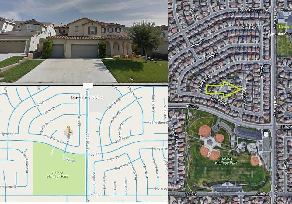 Location & front yard